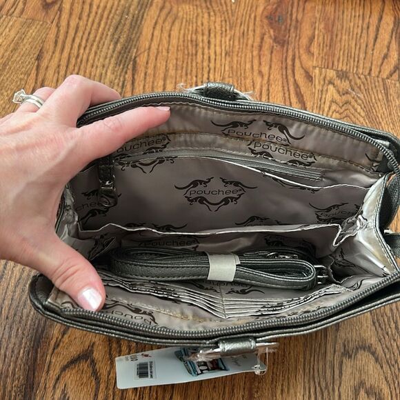 Pouchee Deluxe Multiple Pockets Organizer Purse NWT - Picture 5 of 6